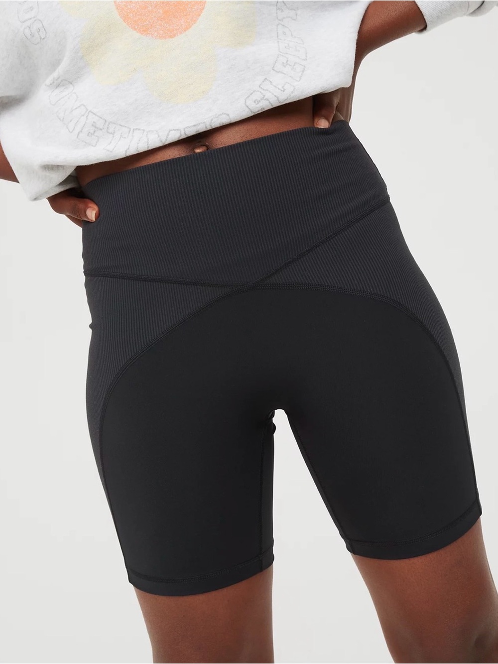 OFFLINE Ribbed 7” Bike Shorts